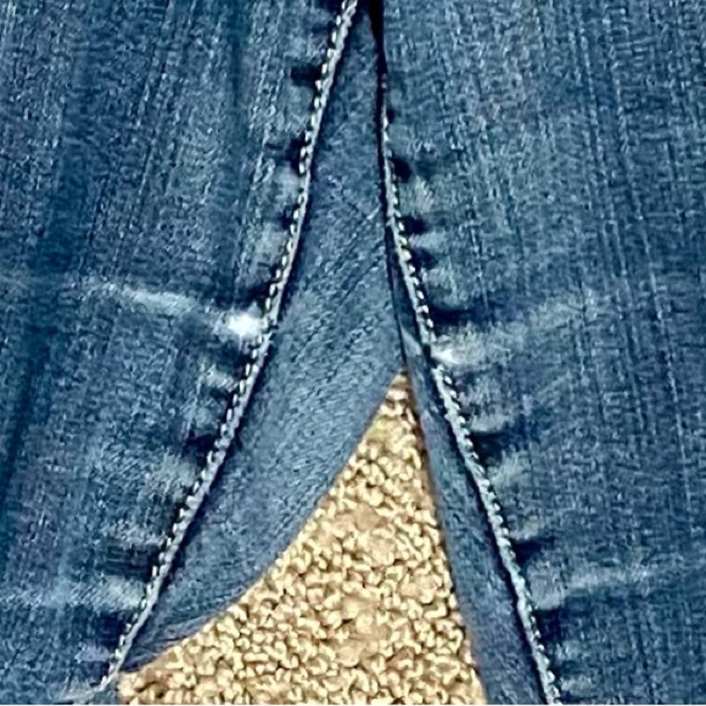 Kut from the Kloth 18W Blue Embroidered Pockets Med Wash Straight Leg Jeans - Picture 10 of 10